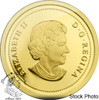 Canada: 2012 $5 The Queen's Diamond Jubilee Royal Cypher Gold Coin in Silver & Red Box