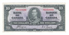 Canada:  1937  $10  Bank  Of  Canada  Banknote  BC-24c