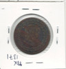 Lower Canada:  1812 1/2 Penny LC-48B1