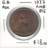 Great Britain: 1937 Penny
