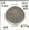 Great Britain: 1920 Florin