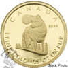 Canada: 2007 50 Cent Wolf 1/25 oz Gold Coin