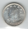 Canada: 1953 10 Cents NSF   ICCS  MS65