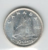 Canada: 1953 10 Cents  NSF ICCS  MS65