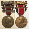 Great Britain: 1911-13 Pair of London City Council Medals Awarded To A. Abbott