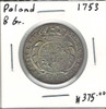 Poland: 1753 8 Groszy