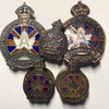 Canada: WWI/WWII Era 5 Piece Lot of Canadian Legion Pins