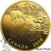 Canada: 2019 $30 Golden Reflections- Predator and Prey: 2 oz. Pure Silver Gold-Plated 3 Coin Set