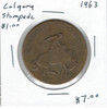 Canada: 1963 Calgary Stampede $1.00 Token