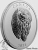 Canada: 2021 $25 Bold Bison 1 oz Pure Silver EHR Coin