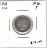 United States: 1916 10 Cent  F12