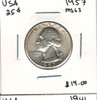 United States: 1957 25 Cent MS63