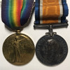 Great Britain: WWI Medal Pair Awarded to 44633 Pte. H. Mapplebeck of The Machine Gun Corps