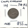 China: Kiangnan: 10 Cent