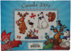 Canada: 2009 25 Cent Canada Day Post Card Magnet and Coloured Coin Set