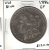 United States: 1886o Morgan Dollar EF40