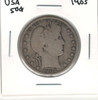 United States: 1905 50 Cent G6