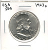 United States: 1963D   50  Cent MS63