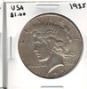 United States: 1935 Peace Dollar AU Cleaned