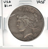 United States: 1935 Peace Dollar VF