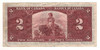 Canada: 1937 $2 Bank Of Canada  Banknote  BC-22b