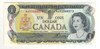 Canada: 1973 $1 Bank Of Canada Replacement  Banknote  AAX