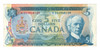 Canada: 1972 $5 Bank Of Canada Replacement   Banknote *CU