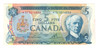 Canada: 1972 $5 Bank Of Canada Replacement Banknote *SF
