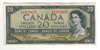 Canada: 1954  $20 Bank Of Canada Banknote  BC-41b