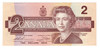 Canada: 1986 $2 Bank Of Canada Banknote AUL