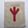 Germany: 3rd Reich H.J. Medical Orderly 3rd Pattern Red Life Rune