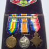 Great Britain: WWI Medal Trio Awarded to 4387 BMBR S.H. JAY R.A.