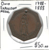 United States: 1788 - 1888 Ohio Exposition Medal
