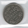 Canada: 1888 25 Cent Wide 8 ICCS F15