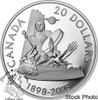 Canada: 2023 $20 125th Anniversary of Yukon Pure Silver Coin