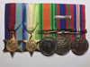 Canada: 1939-1945 WWII 5 Piece Medal Group