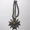 Germany : 1939 WWII 2nd Class War Merit Cross on Chain