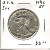 United States: 1942  50 Cent  EF40