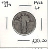 United States: 1926 25 Cent G6