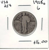 United States: 1928D 25 Cent G4