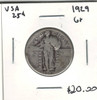 United States: 1929 25 Cent G6