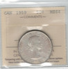 Canada: 1959 50 Cent ICCS MS64