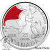 Canada: 2020 25 Cent Connecting Canada: Atlantic Puffin Proof Like