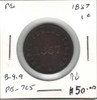 PEI:  1857 1 Cent PE-7C5