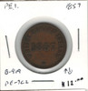 PEI: 1857 1 Cent  PE-7C2