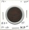 PEI: 1860 1 Cent PE-5B1