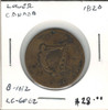 Lower Canada: 1820 Token LC-60E2