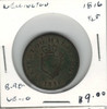 Wellington: 1816 Half Penny WE-10