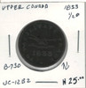 Upper Canada: 1833 Half Penny  UC-12B2