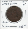 Bank of Upper Canada: 1857  Half Penny PC-5D